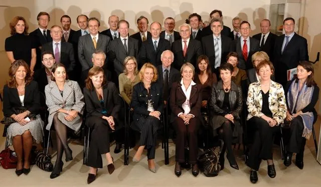 Les membres du Conseil de Gouvernance - séance inaugurale 2007